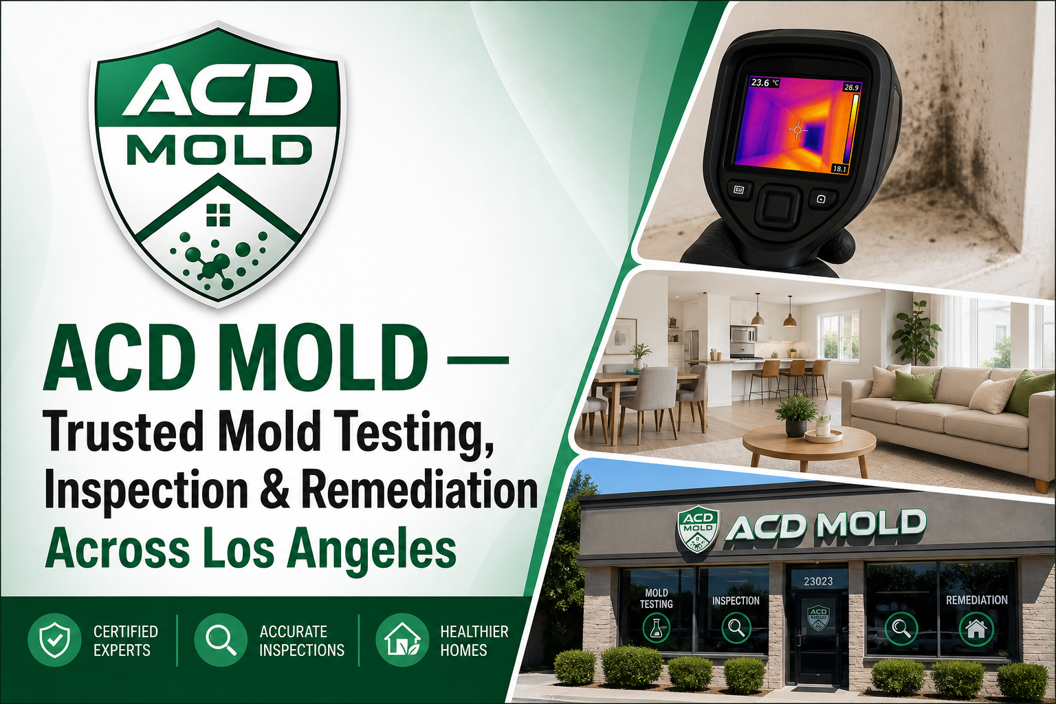 Mold Inspection & Remediation FAQs — Los Angeles County, CA | ACD Mold